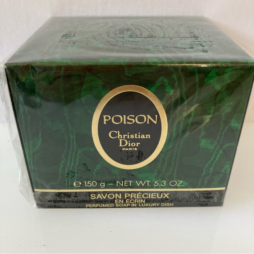 New Old Stick Unopened Dior Poison Perfumed Bath Soap